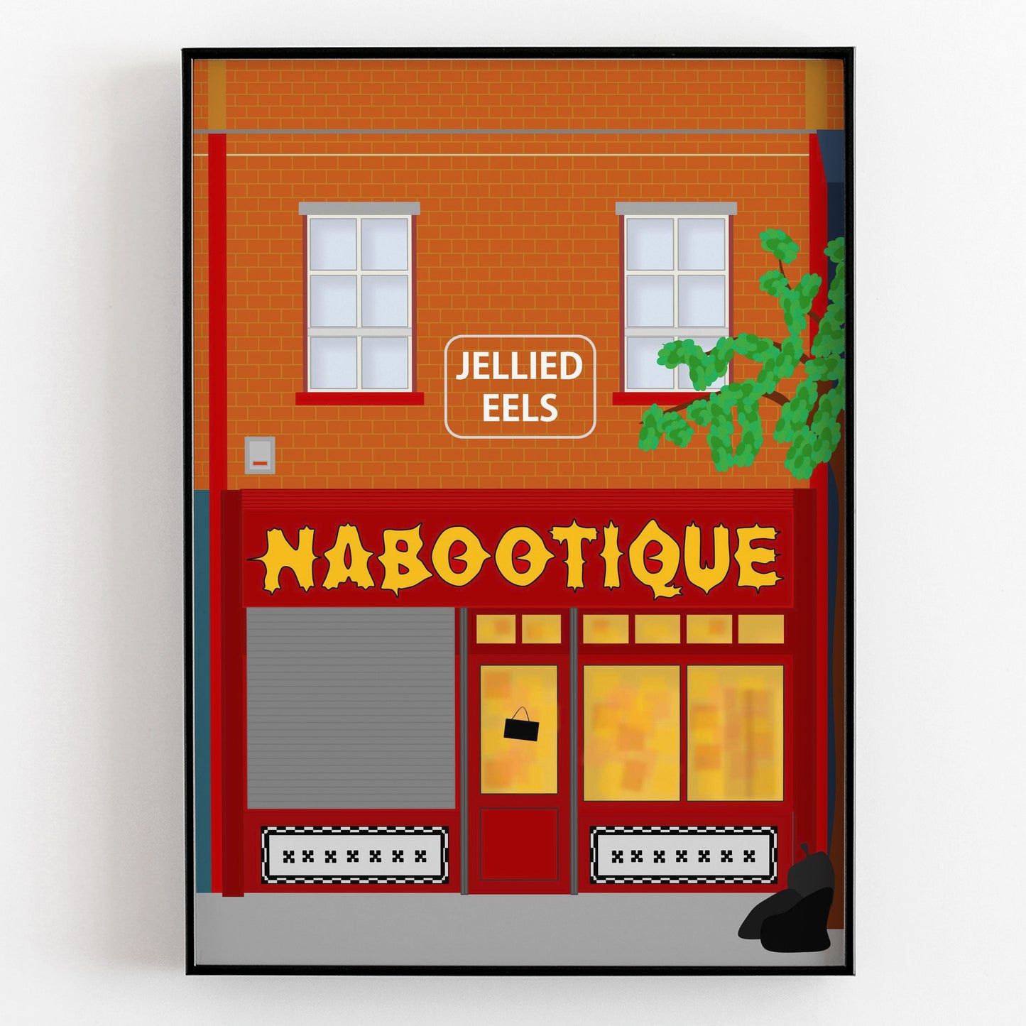 NABOOTIQUE, Series 3 Setting, The Mighty Boosh Print