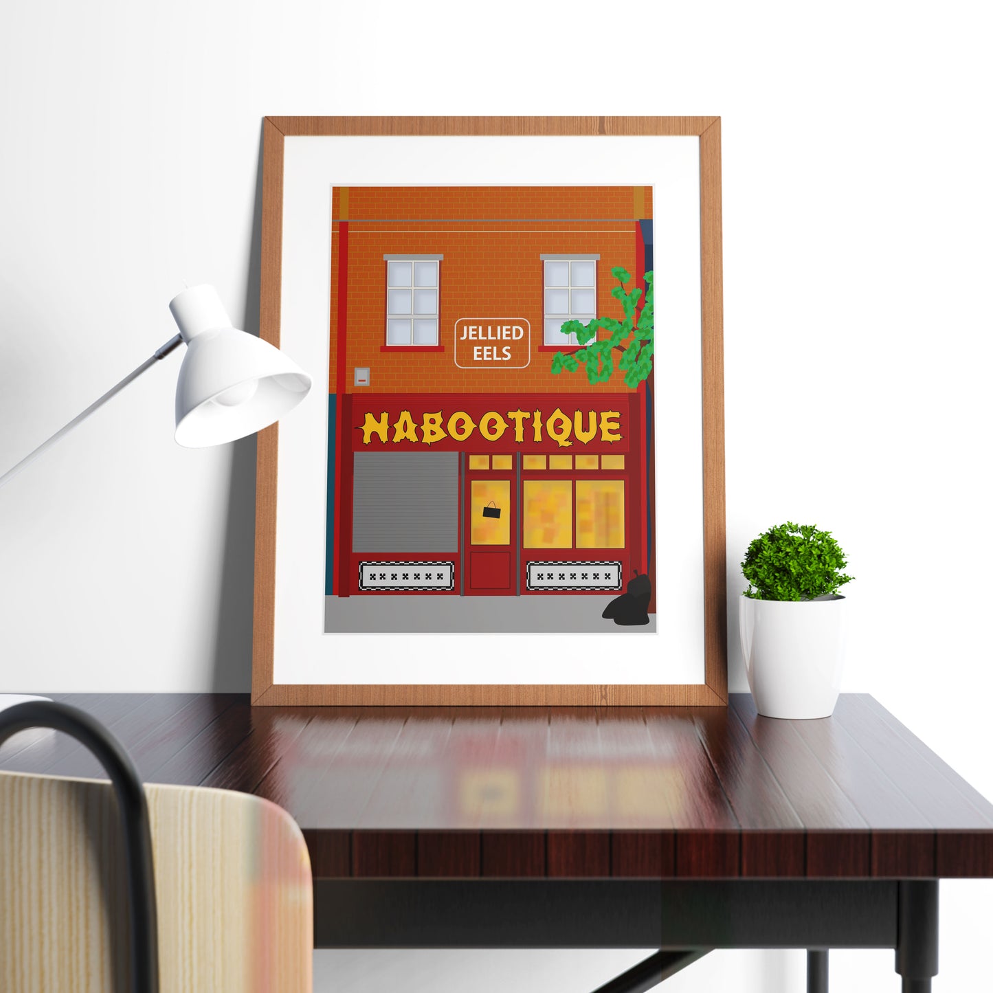 NABOOTIQUE, Series 3 Setting, The Mighty Boosh Print