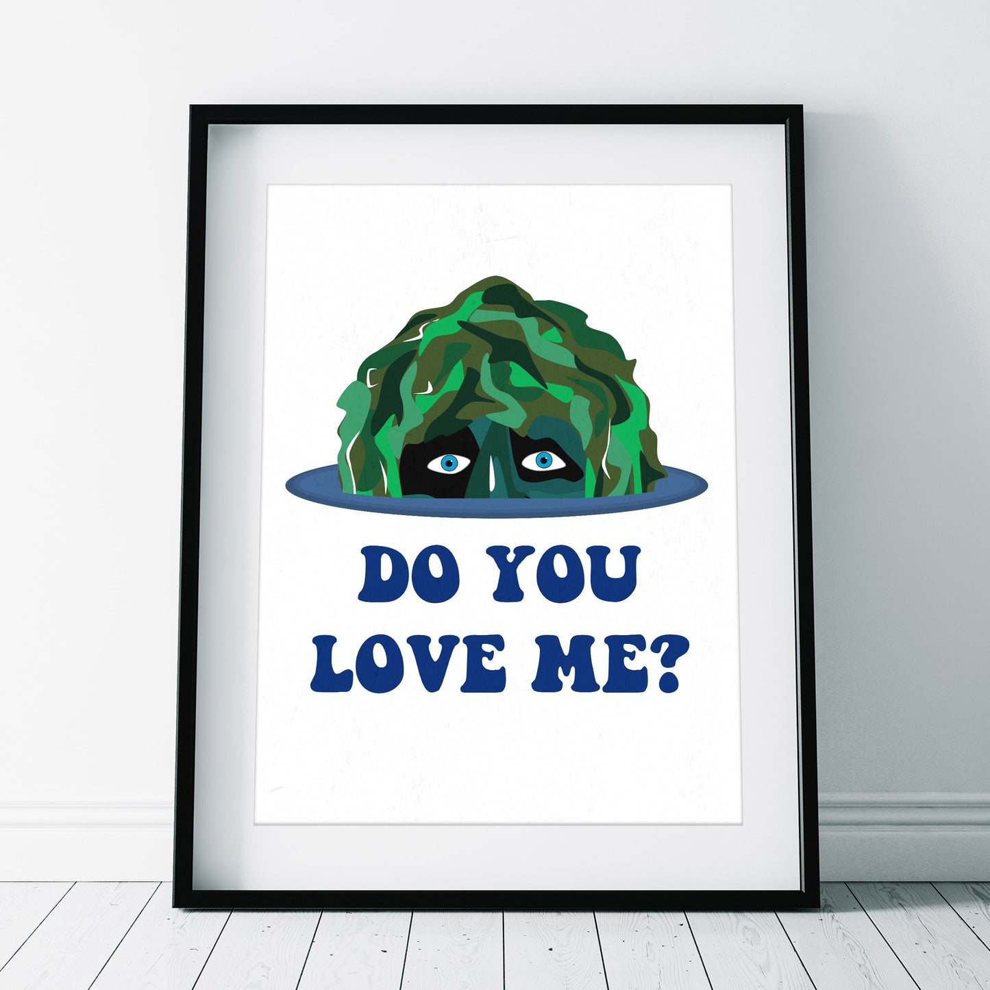 DO YOU LOVE ME?, Old Gregg Character Quote, The Mighty Boosh Print