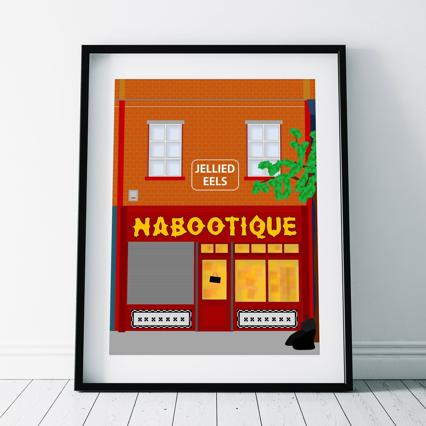 NABOOTIQUE, Series 3 Setting, The Mighty Boosh Print