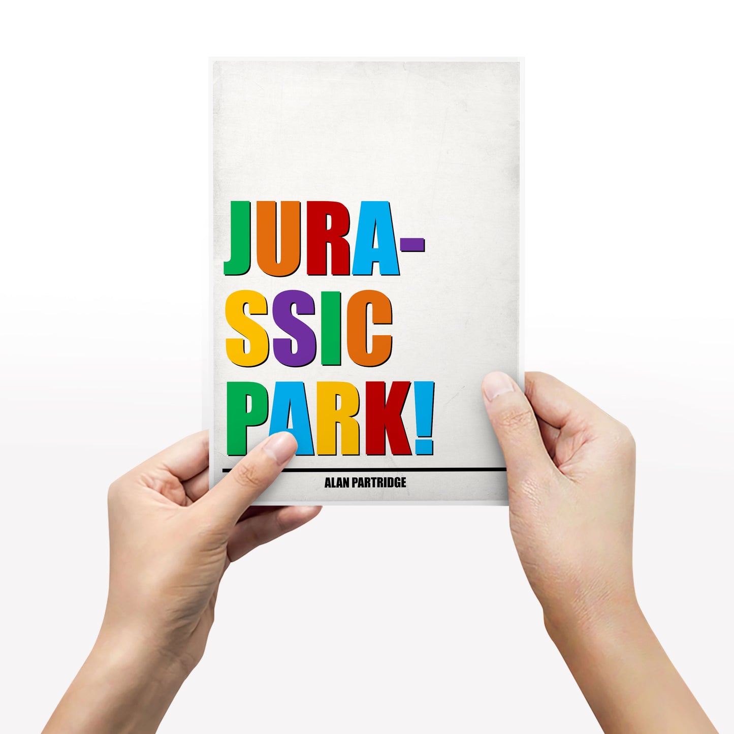 JURASSIC PARK! Alan Partridge Print