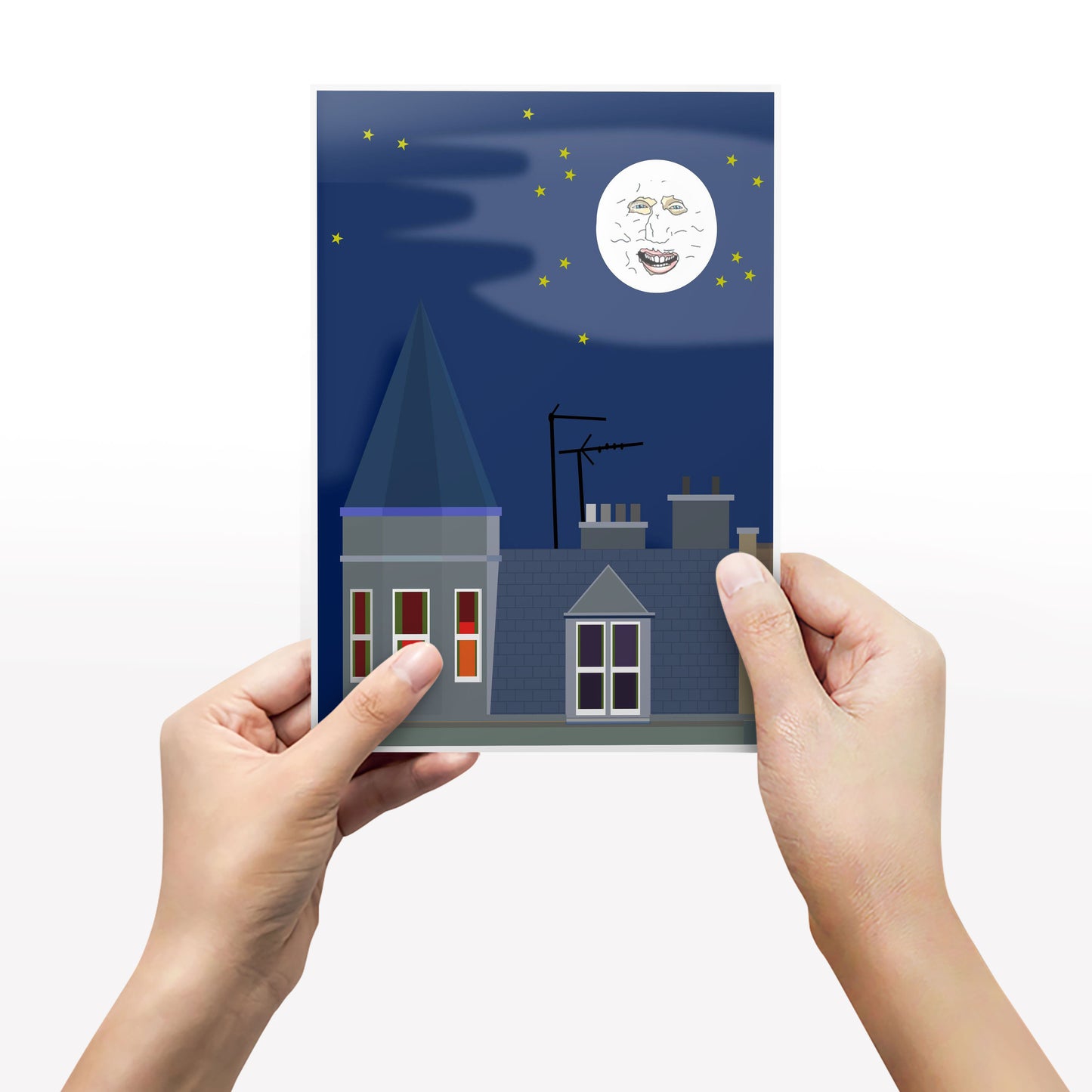 THE FLAT, Series 2 Setting, The Mighty Boosh Print