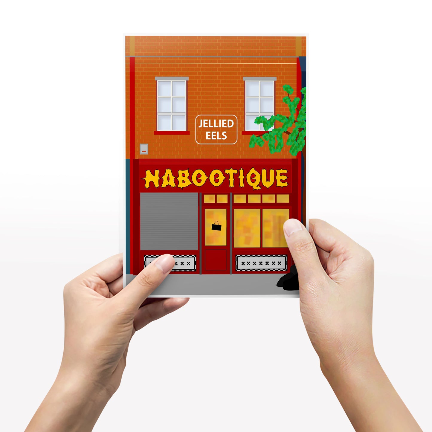 NABOOTIQUE, Series 3 Setting, The Mighty Boosh Print