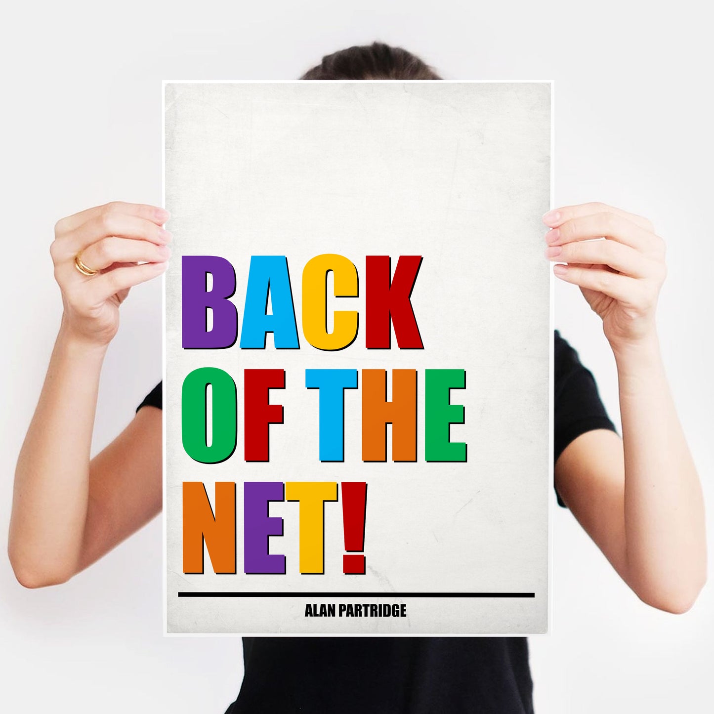 BACK OF THE NET! Alan Partridge Print