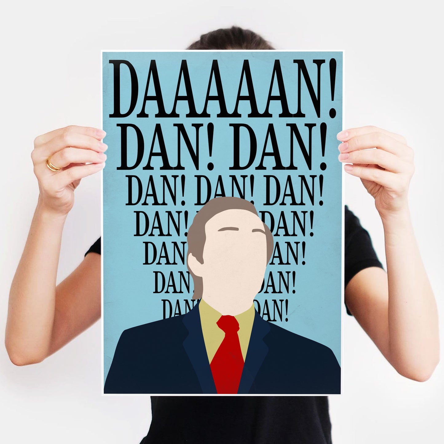 DAN! DAN! DAN! Alan Partridge Print