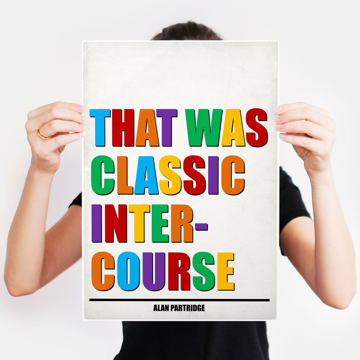 THAT WAS CLASSIC INTERCOURSE, Alan Partridge Print