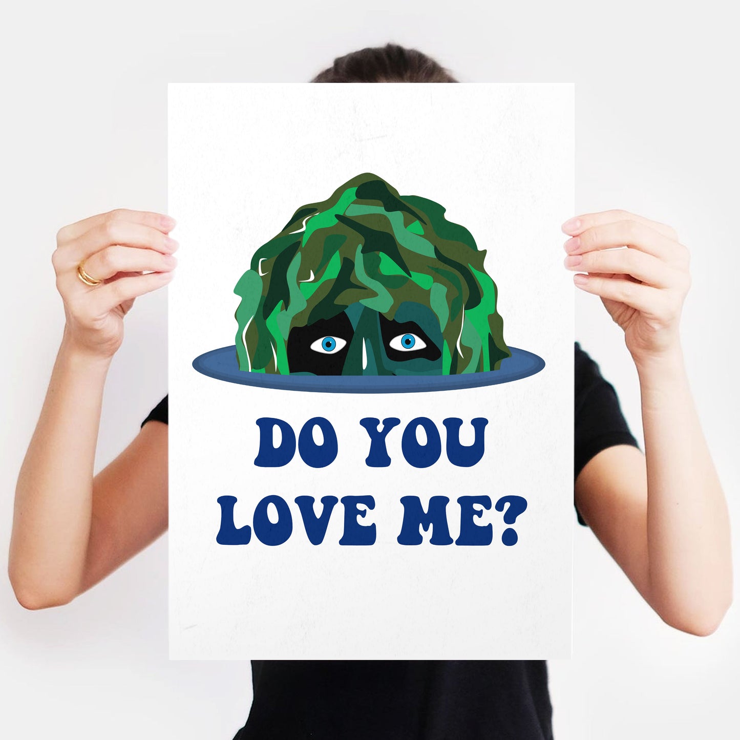 DO YOU LOVE ME?, Old Gregg Character Quote, The Mighty Boosh Print