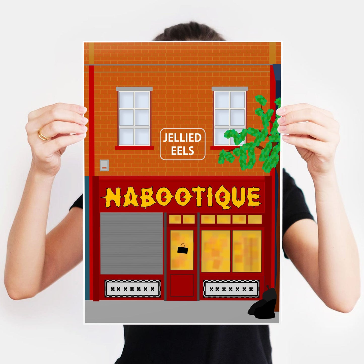 NABOOTIQUE, Series 3 Setting, The Mighty Boosh Print