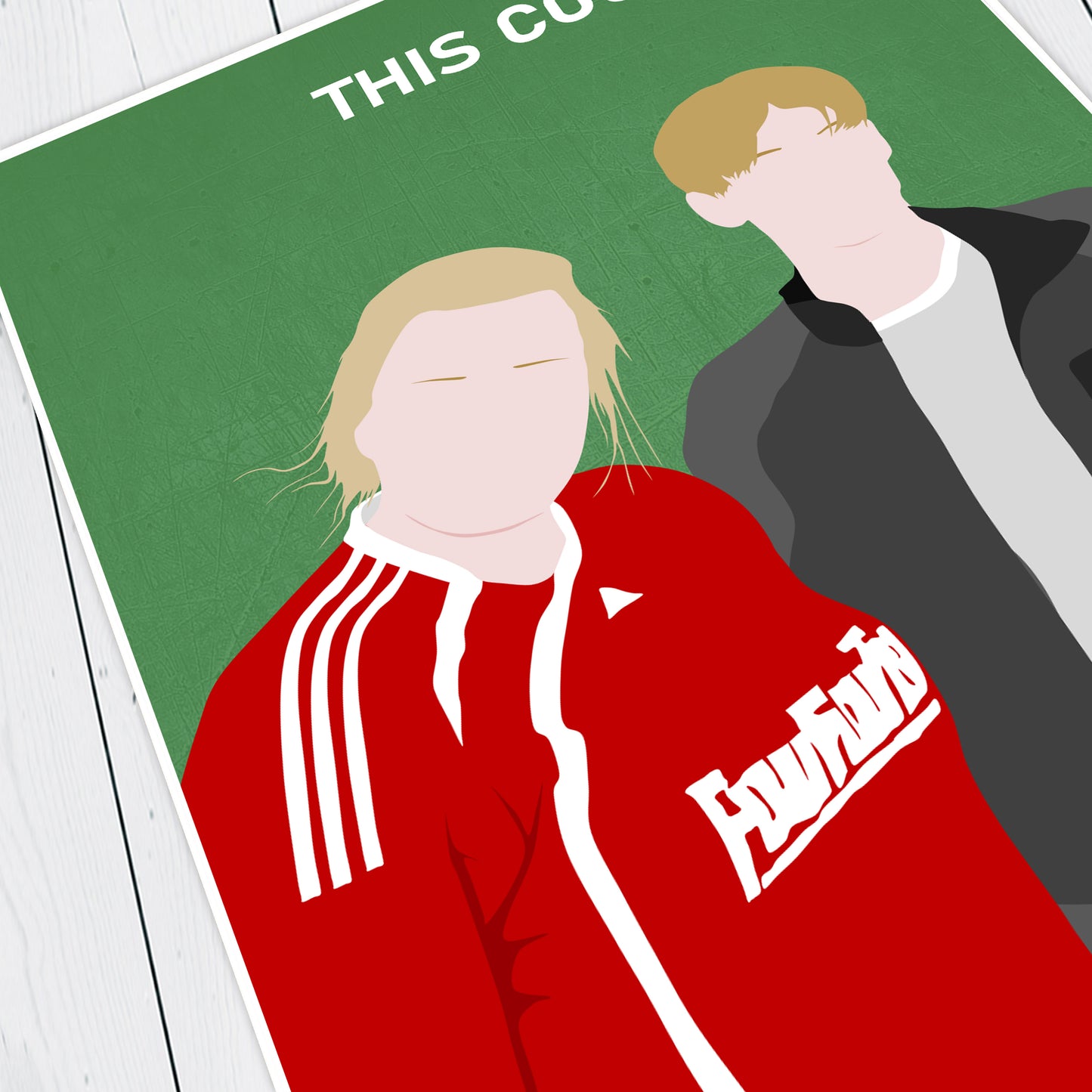 THIS COUNTRY Comedy Characters Minimalist Print