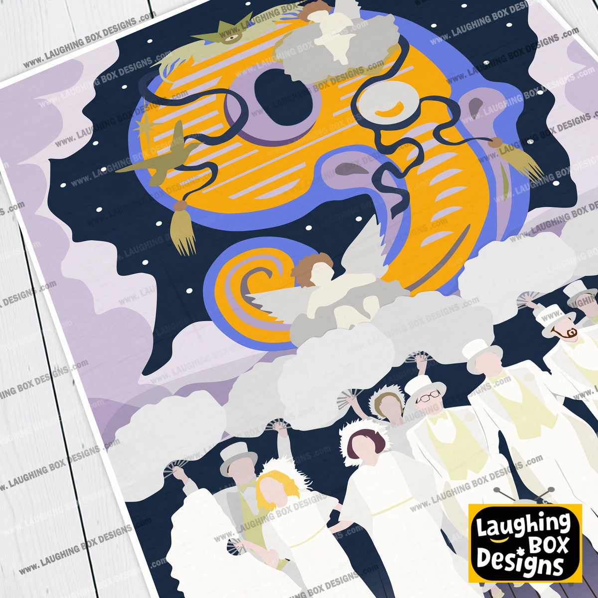 STAGE FRIGHT FINALE CHORUS LINE, Stage Fright / Inside Number Nine Print