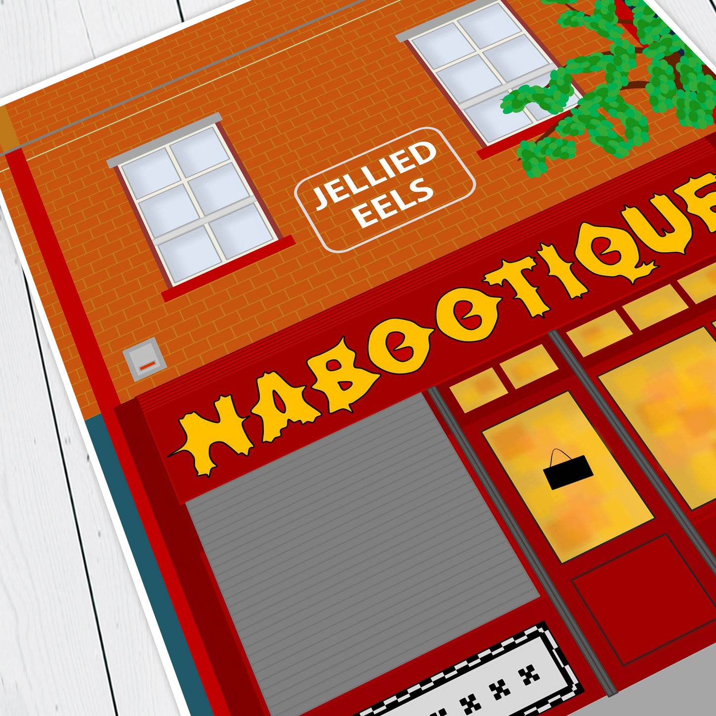 NABOOTIQUE, Series 3 Setting, The Mighty Boosh Print