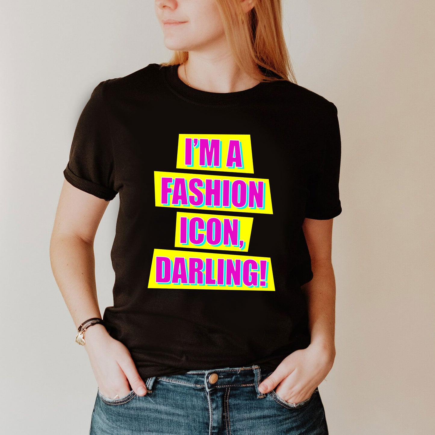 I'M A FASHION ICON, DARLING! - Absolutely Fabulous T-Shirt