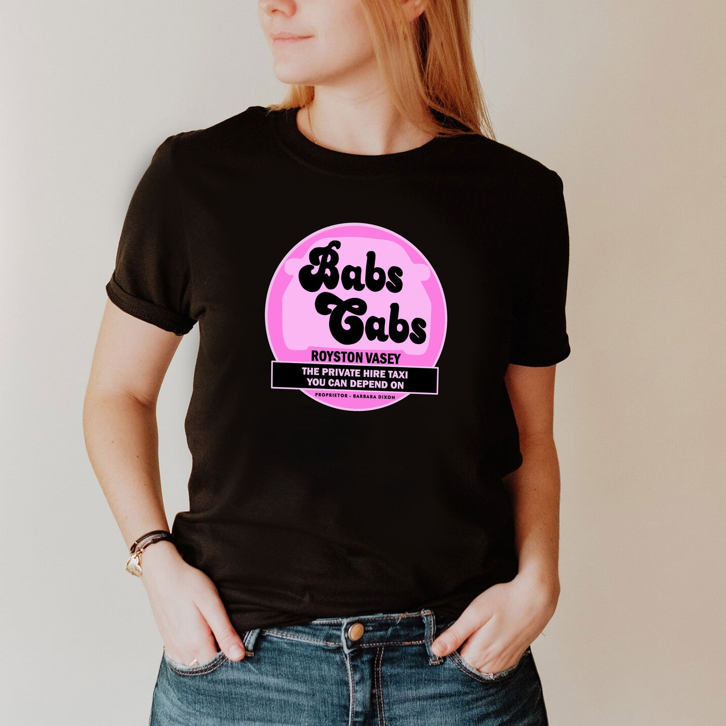 BAB'S CABS / Royston Vasey Private Hire Taxi - League Of Gentlemen T-shirt