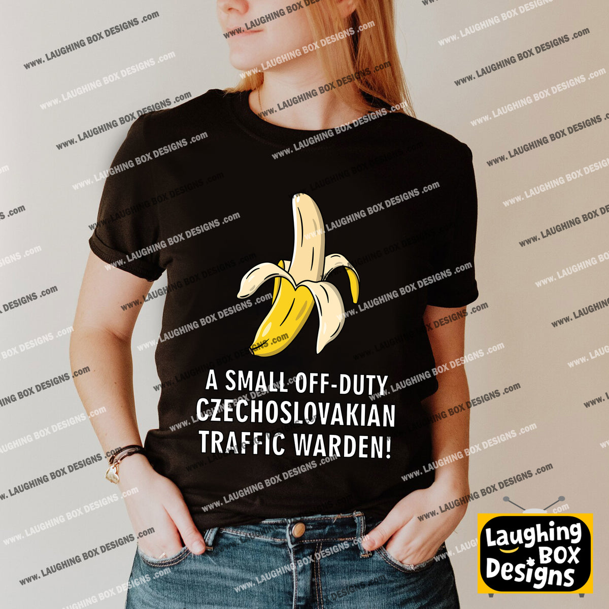 A SMALL OFF-DUTY CZECHOSLOVAKIAN TRAFFIC WARDEN! - Red Dwarf T-Shirt