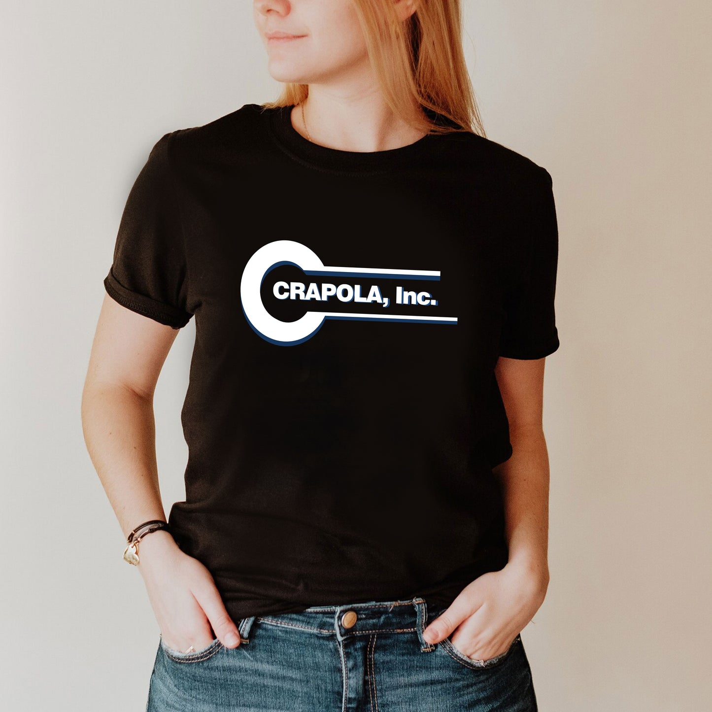CRAPOLA INC Logo - Red Dwarf T-Shirt