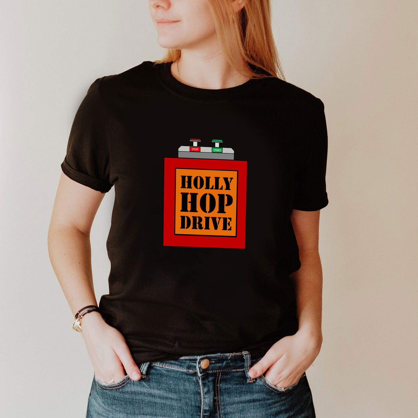HOLLY HOP DRIVE - Red Dwarf T-Shirt