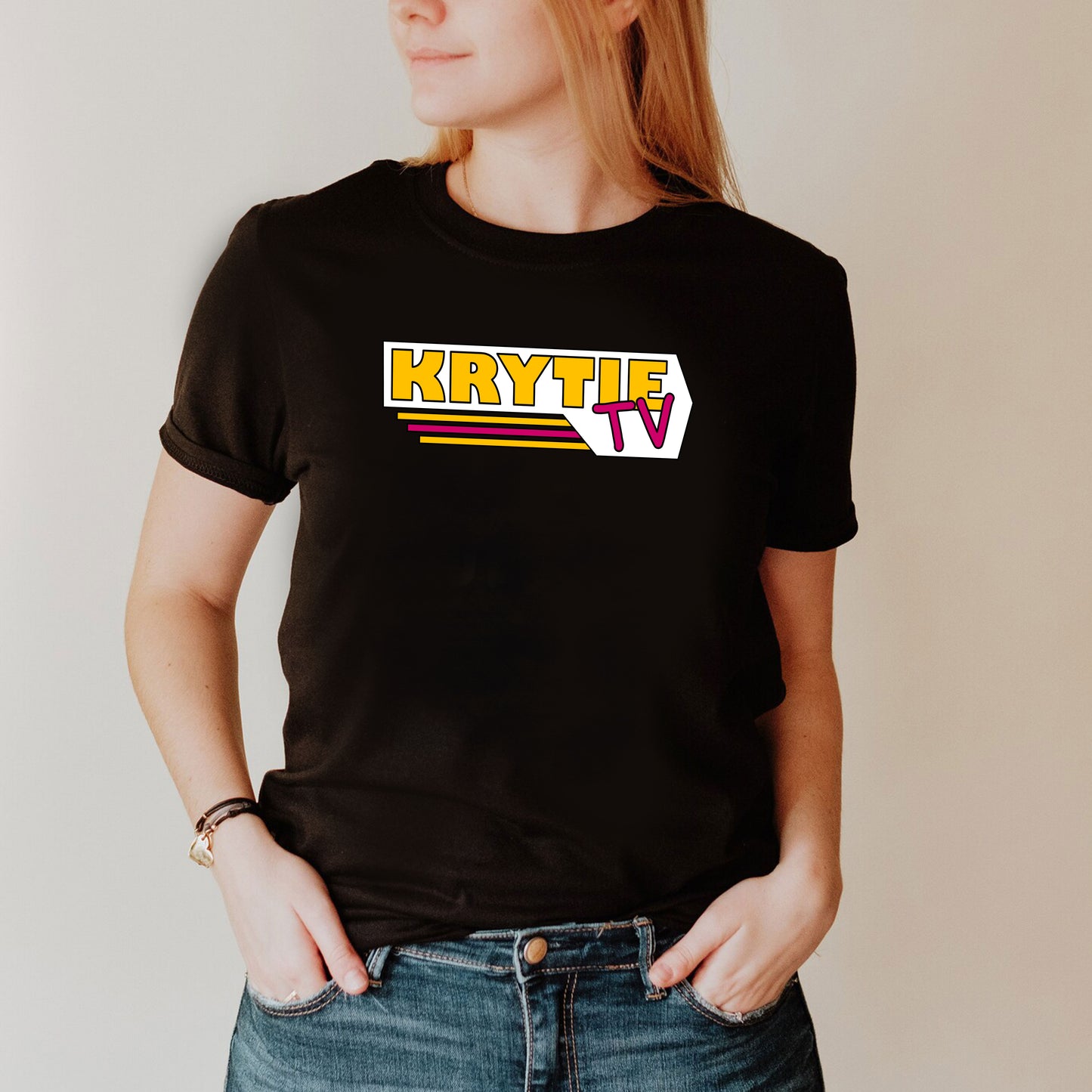 KRYTIE TV - Kryten Prison Televison - Red Dwarf T-Shirt