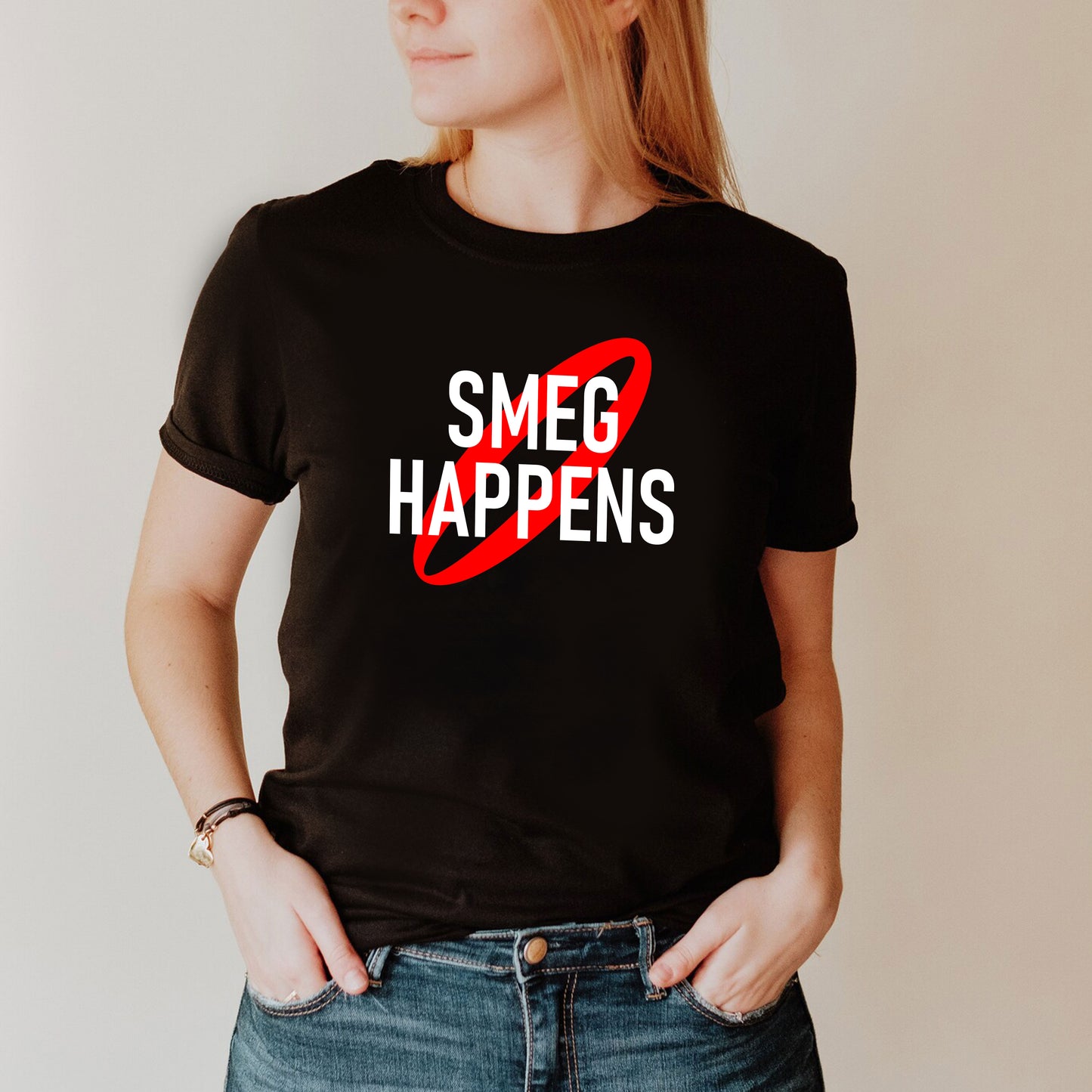 SMEG HAPPENS - Red Dwarf T-Shirt