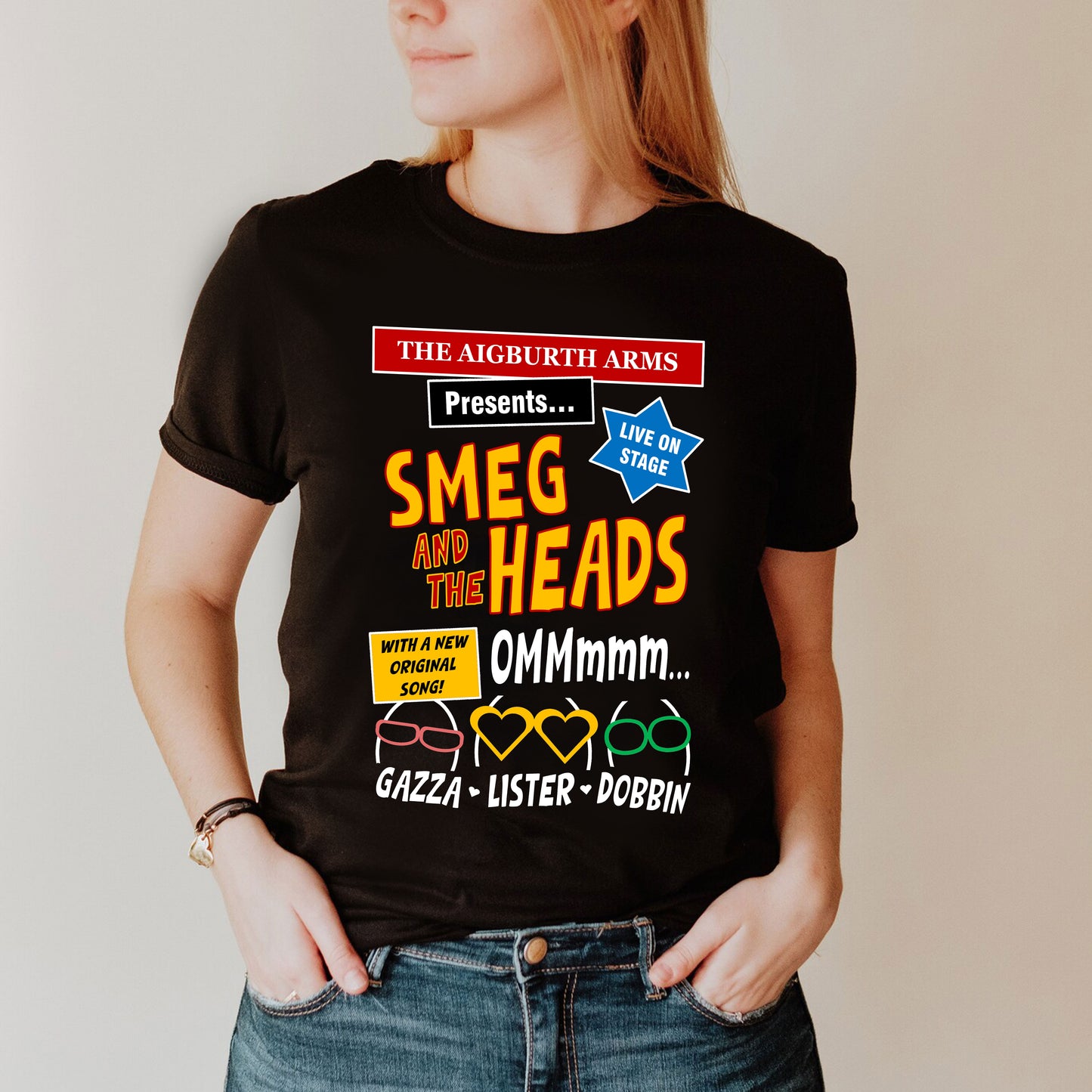 SMEG AND THE HEADS BAND SHIRT, The Aigburth Arms - Red Dwarf T-Shirt