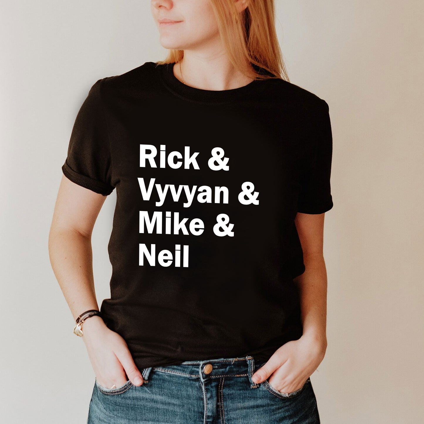 RICK & VYVYAN & MIKE & NEIL - The Young Ones T-Shirt