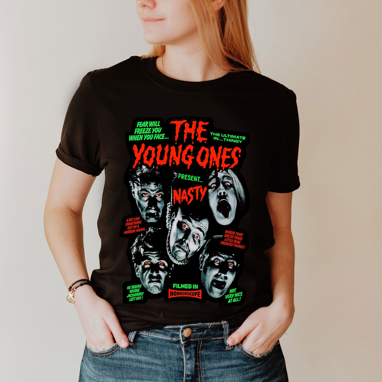 NASTY / HORRORSCOPE / Halloween - The Young Ones T-Shirt
