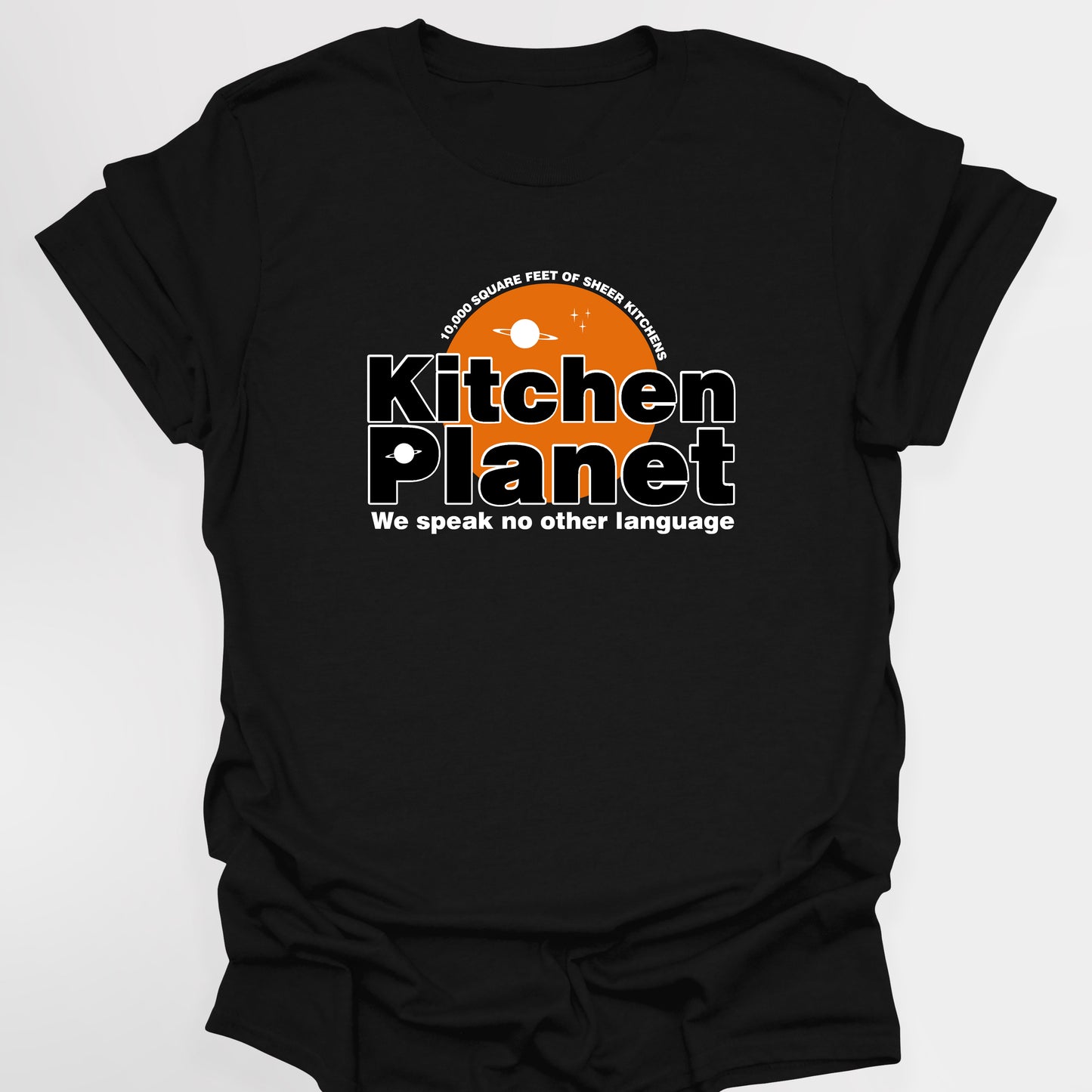 Kitchen Planet, We Speak No Other Language - Alan Partridge T-Shirt