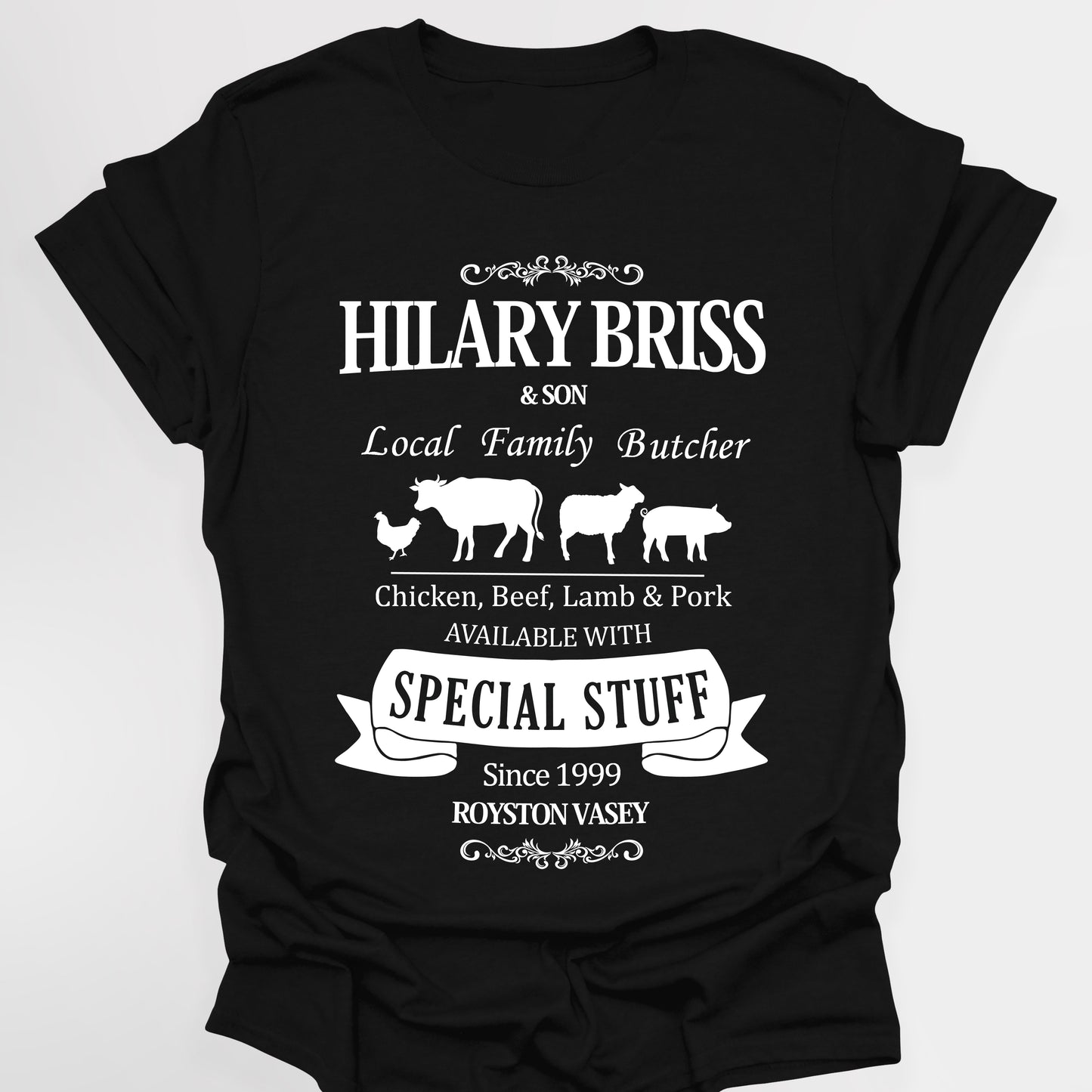 HILARY BRISS BUTCHER'S SHOP / Special Stuff - League Of Gentlemen T-Shirt