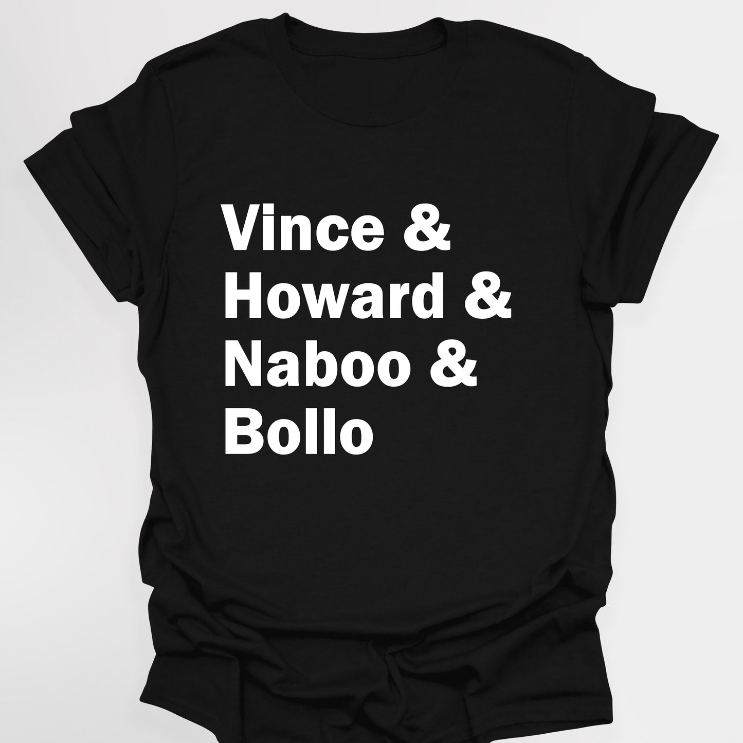 VINCE & HOWARD & NABOO & BOLLO - The Mighty Boosh T-Shirt