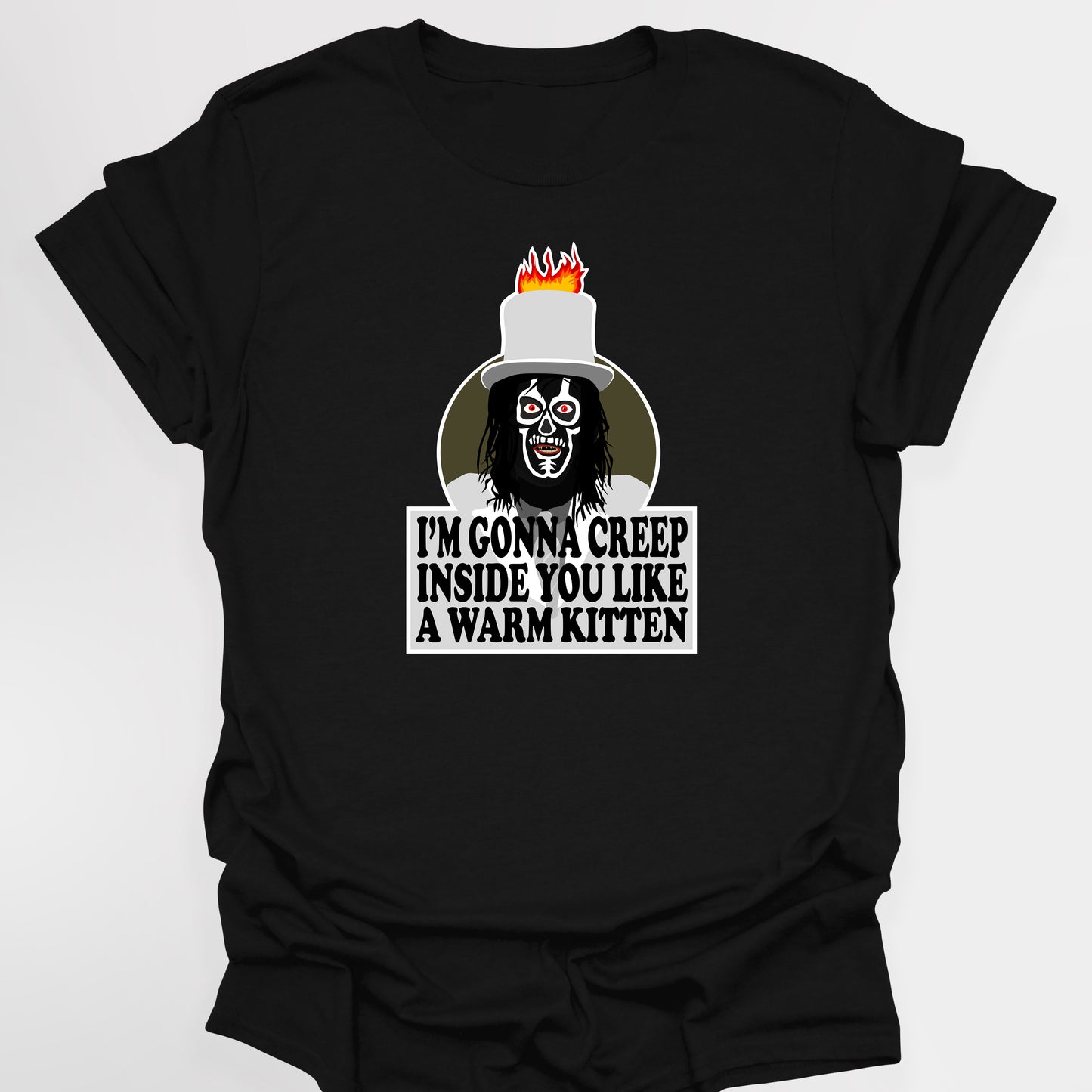 THE SPIRIT OF JAZZ , Gonna Creep Inside You Like a Warn Kitten, The Mighty Boosh T-Shirt