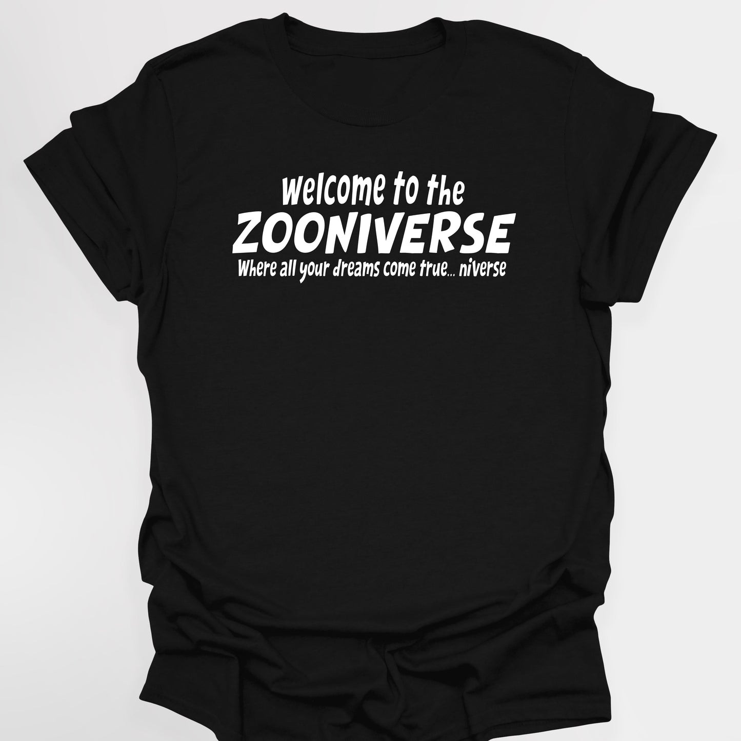 WELCOME TO THE ZOONIVERSE / Trueniverse - The Mighty Boosh T-Shirt