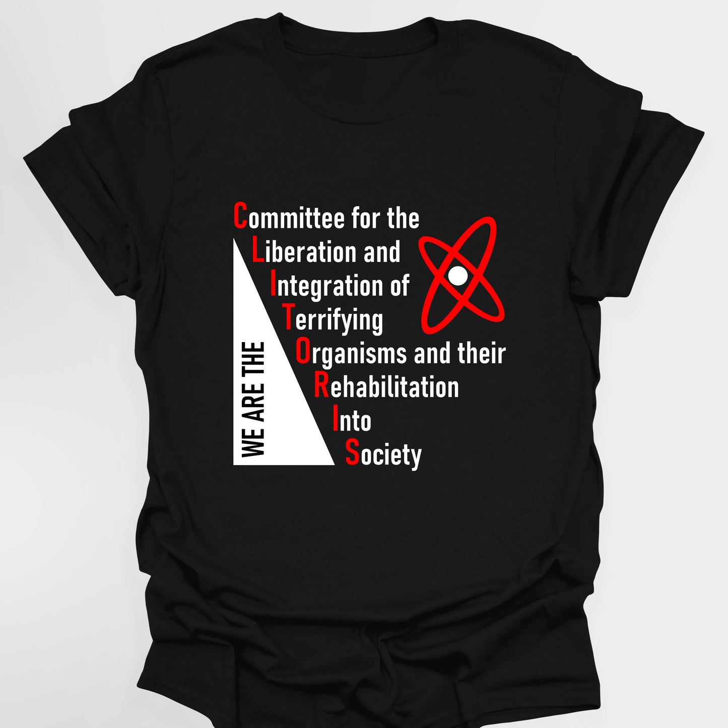 WE ARE C.L.I.T.O.R.I.S RIMMER PEACE GROUP - Red Dwarf T-Shirt