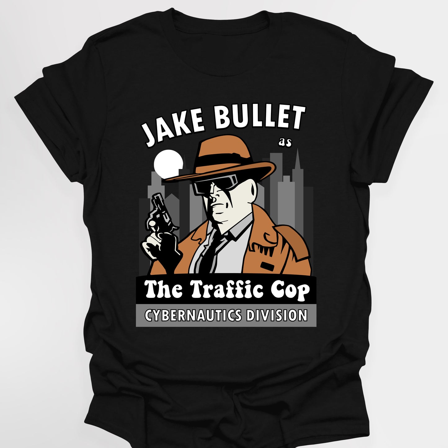 JAKE BULLET 'THE TRAFFIC COP' Cybernautics Division, Red Dwarf T-shirt