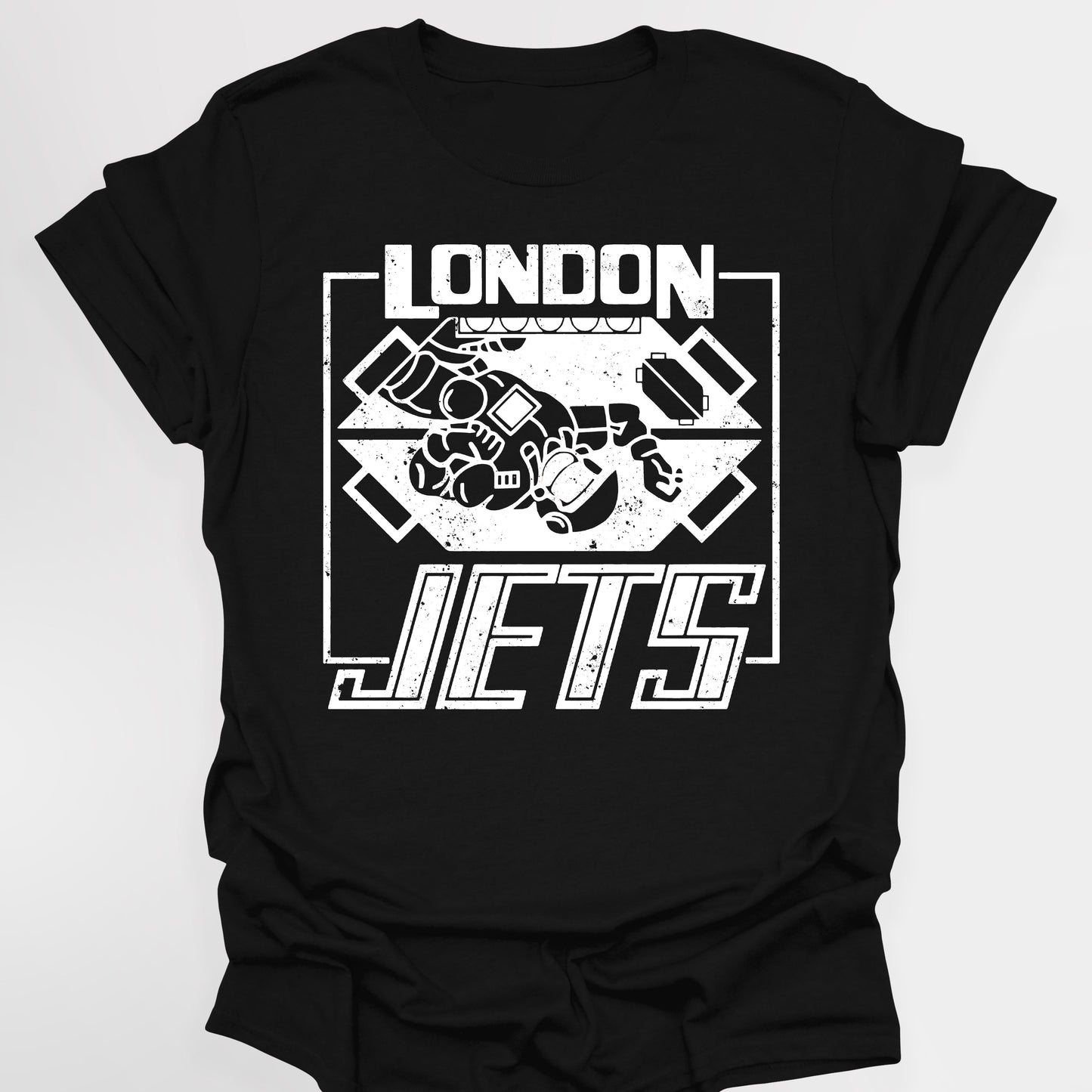 LONDON JETS / Zero Gravity Football - Red Dwarf T-Shirt
