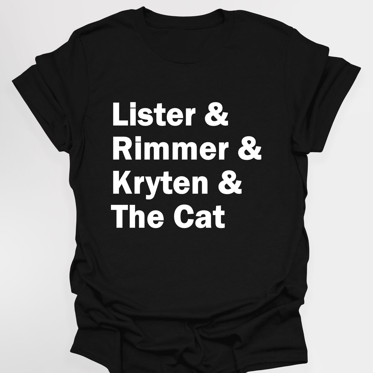 LISTER, RIMMER, KRYTEN & THE CAT - Red Dwarf T-Shirt