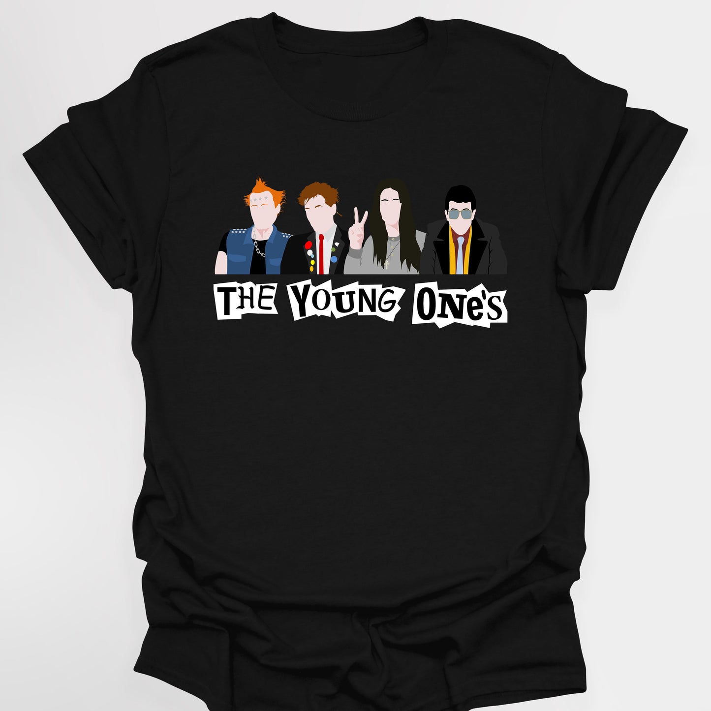 VYVYAN, RICK, NEIL, MIKE CHARACTERS - The Young Ones T-Shirt