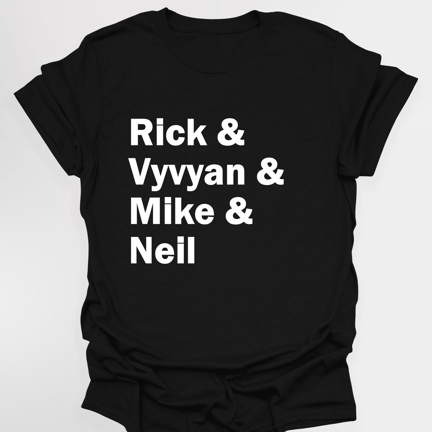 RICK & VYVYAN & MIKE & NEIL - The Young Ones T-Shirt