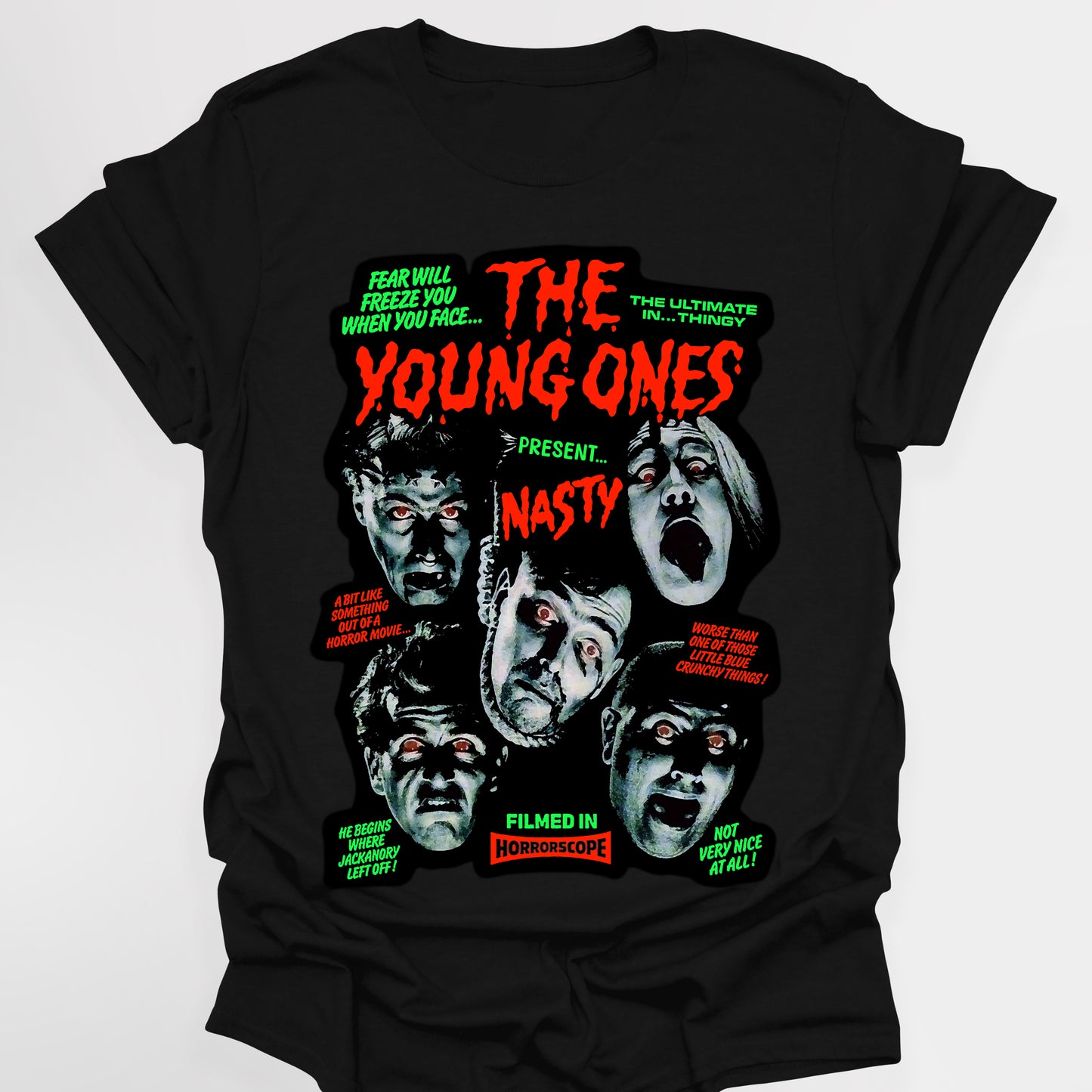 NASTY / HORRORSCOPE / Halloween - The Young Ones T-Shirt