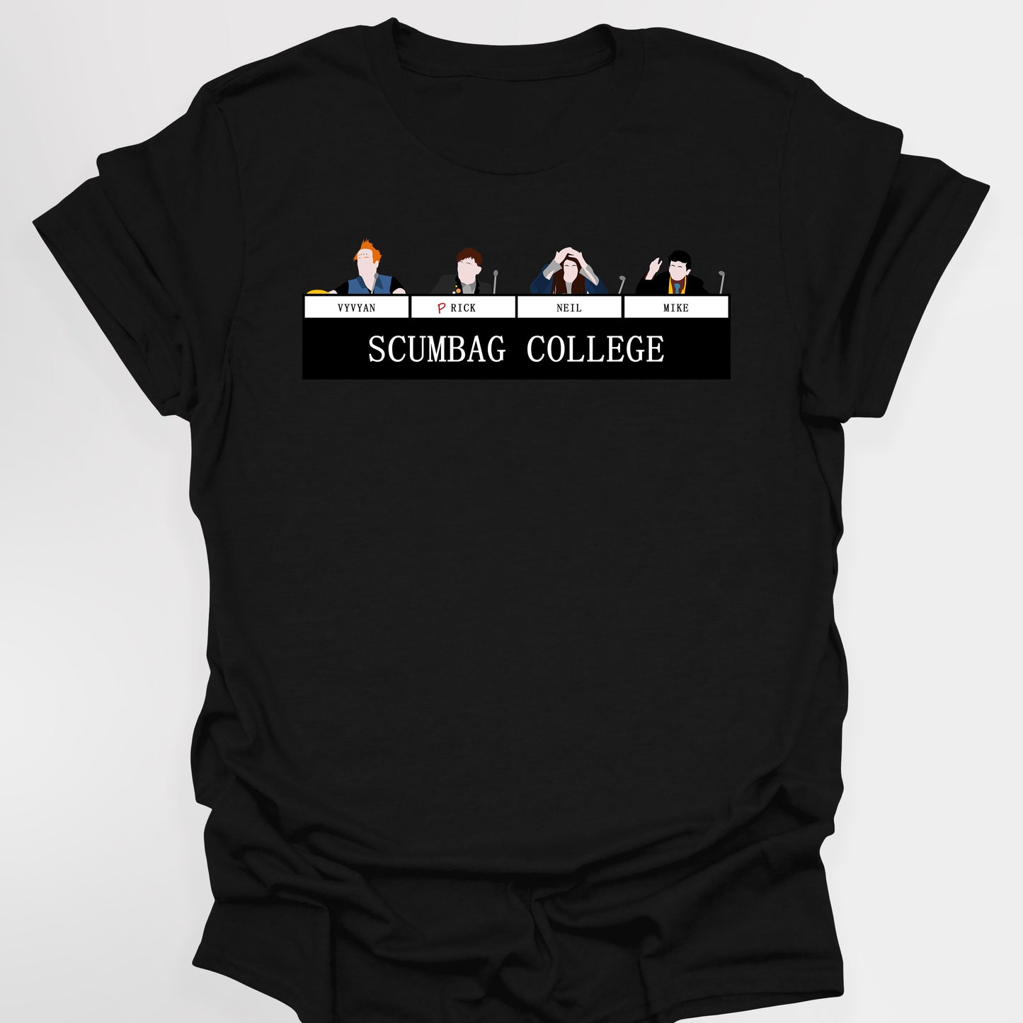 SCUMBAG COLLEGE / University Challenge - The Young Ones T-Shirt