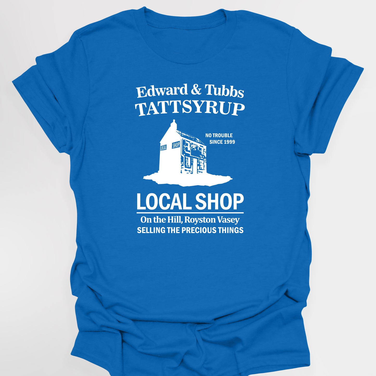 LOCAL SHOP / EDWARD AND TUBBS TATTSYRUP - The League Of Gentlemen T-Shirt