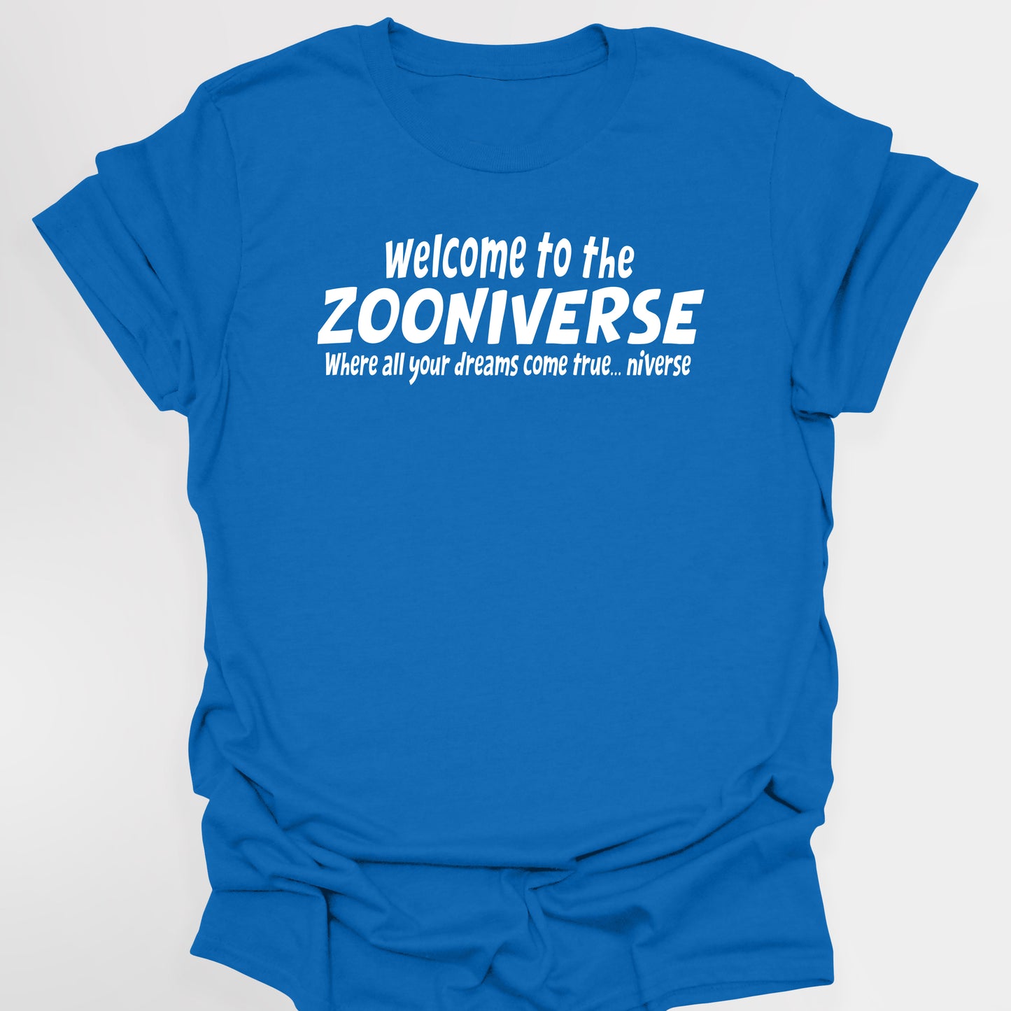 WELCOME TO THE ZOONIVERSE / Trueniverse - The Mighty Boosh T-Shirt
