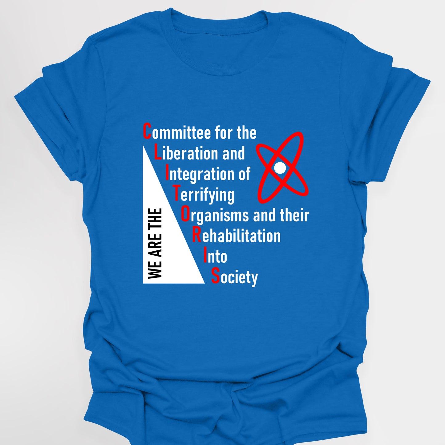 WE ARE C.L.I.T.O.R.I.S RIMMER PEACE GROUP - Red Dwarf T-Shirt