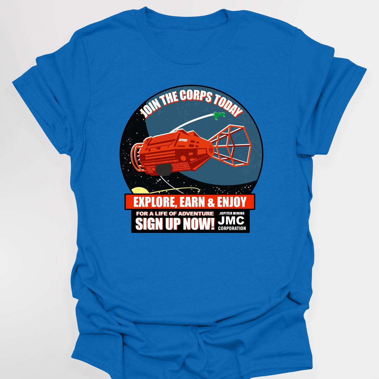 JOIN THE CORPS, JMC RECRUITMENT - Red Dwarf T-Shirt