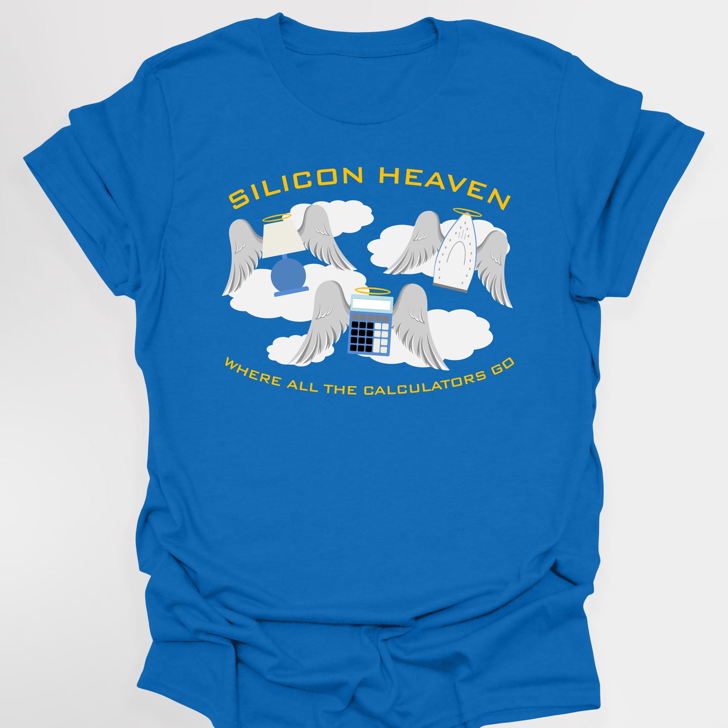 SILICON HEAVEN - WHERE ALL THE CALCULATORS GO - Red Dwarf T-Shirt