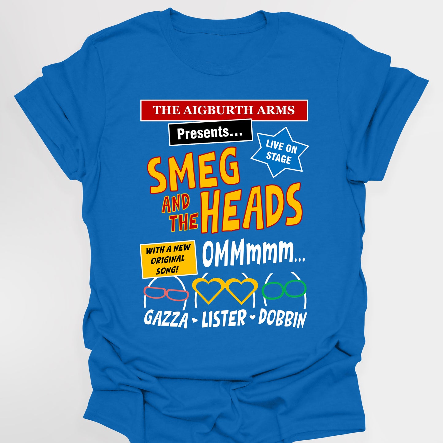 SMEG AND THE HEADS BAND SHIRT, The Aigburth Arms - Red Dwarf T-Shirt