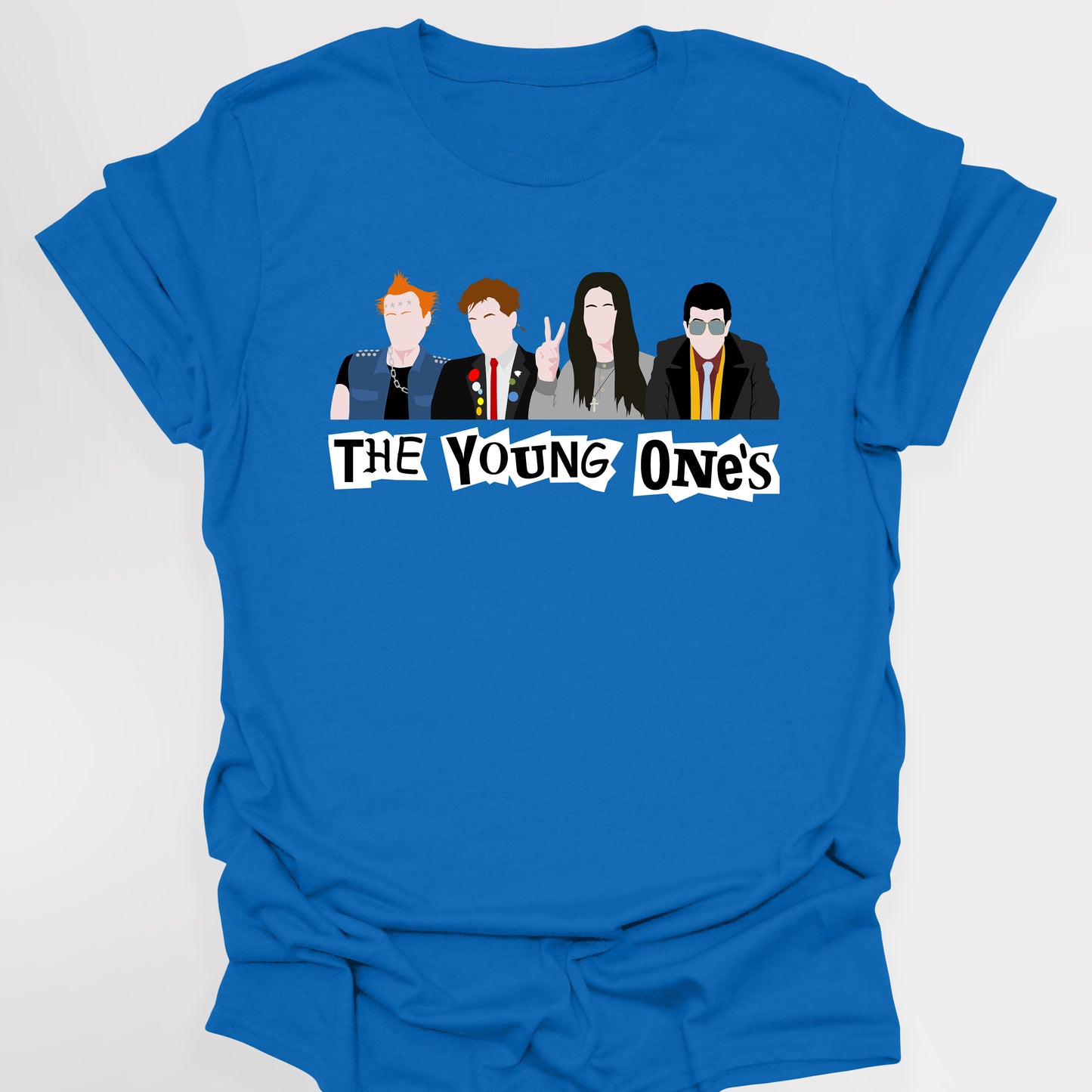 VYVYAN, RICK, NEIL, MIKE CHARACTERS - The Young Ones T-Shirt