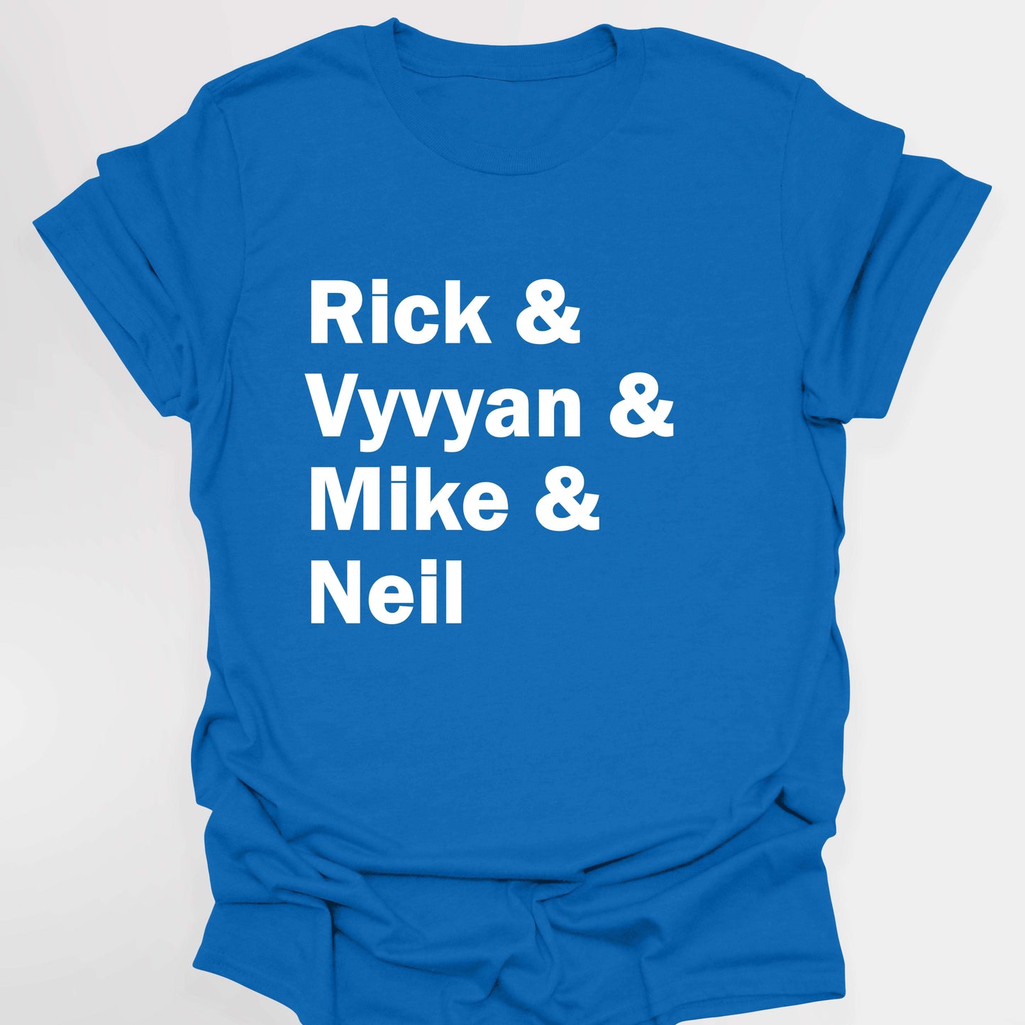 RICK & VYVYAN & MIKE & NEIL - The Young Ones T-Shirt
