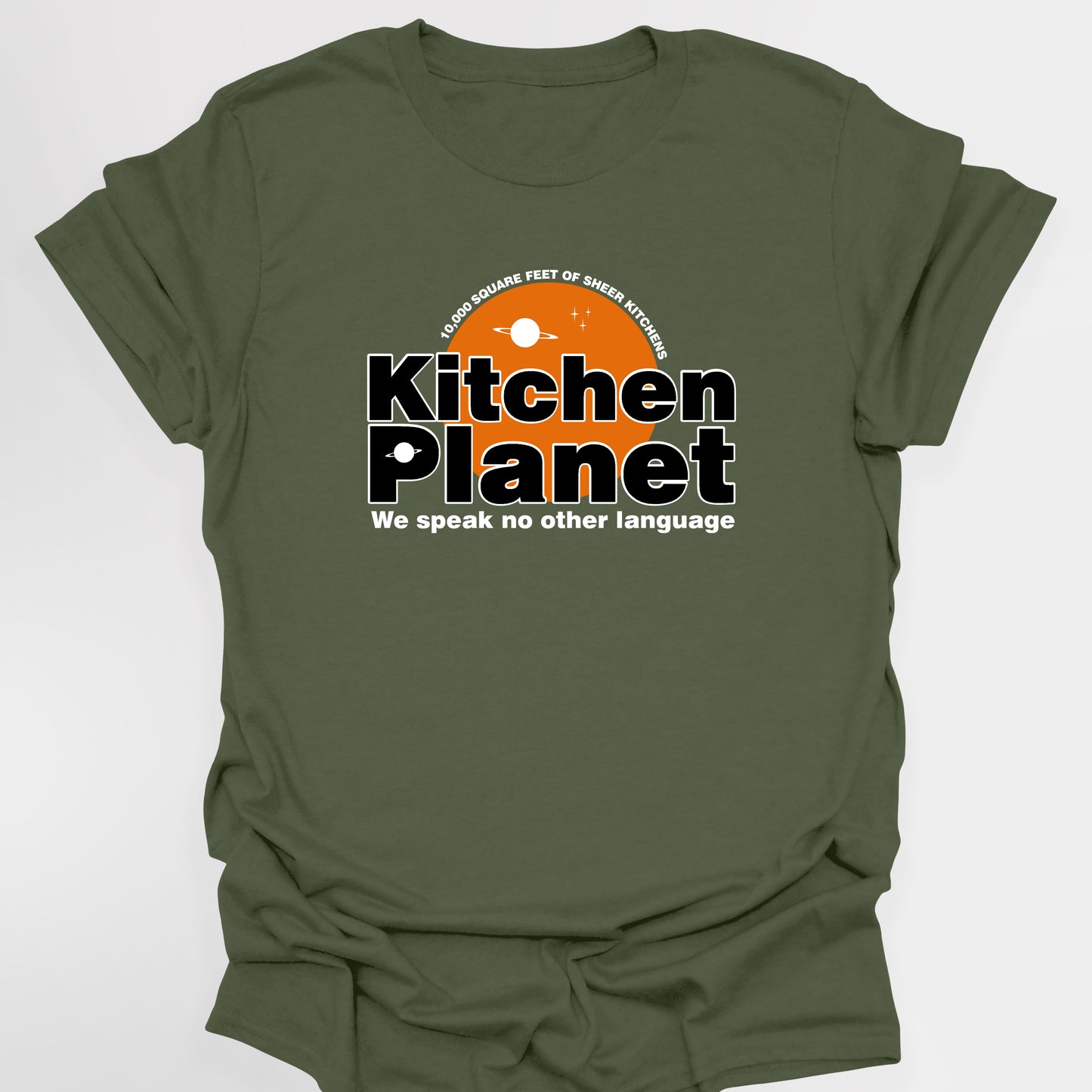 Kitchen Planet, We Speak No Other Language - Alan Partridge T-Shirt