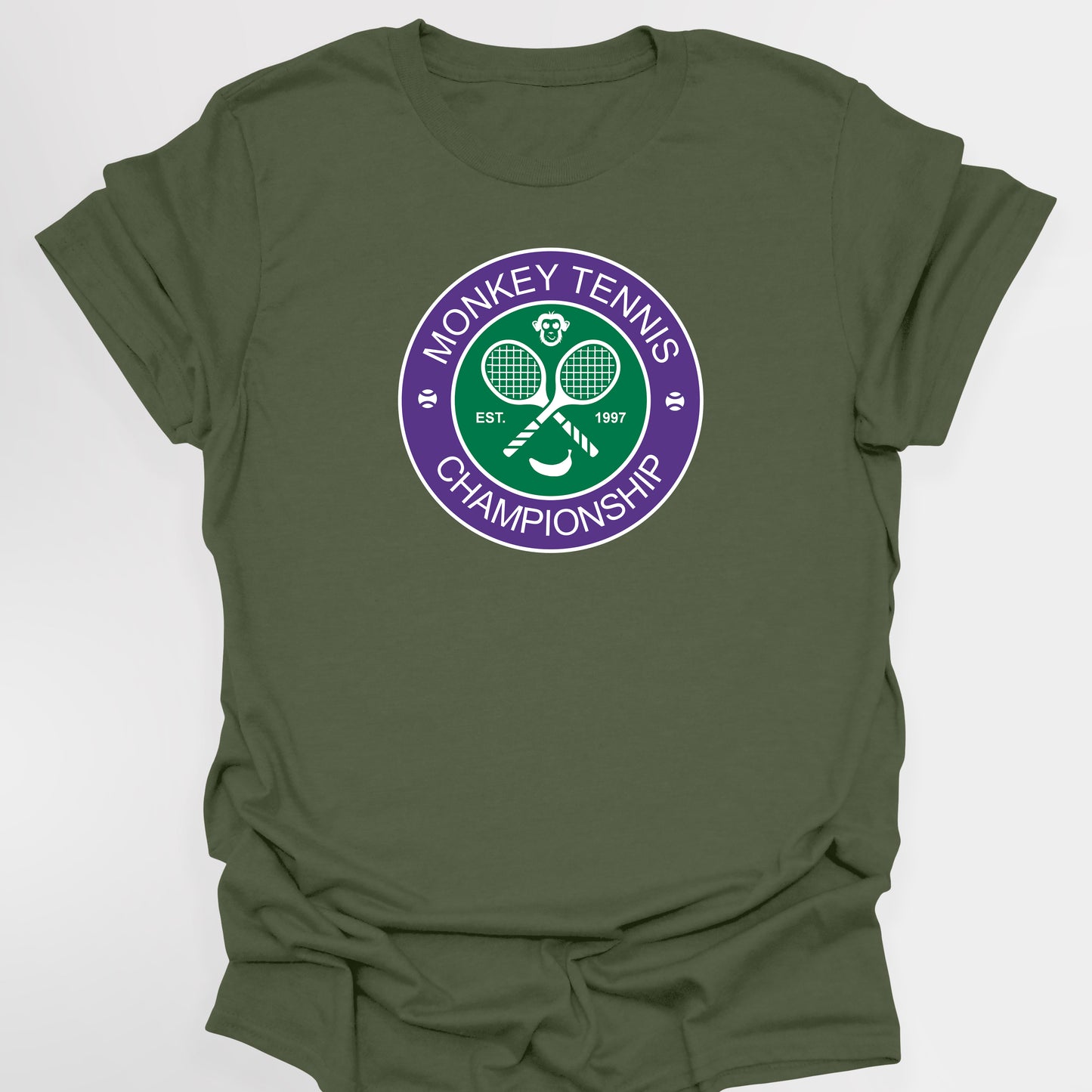 Monkey Tennis Championships - Alan Partridge T-Shirt