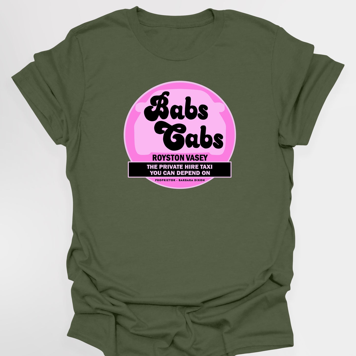 BAB'S CABS / Royston Vasey Private Hire Taxi - League Of Gentlemen T-shirt