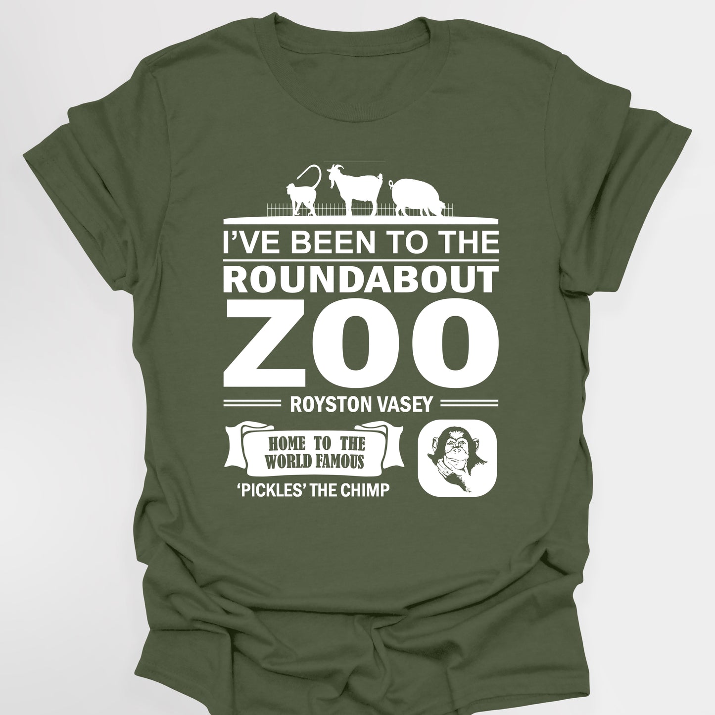 I'VE BEEN TO THE ROUNDABOUT ZOO / Royston Vasey - League Of Gentlemen T-Shirt